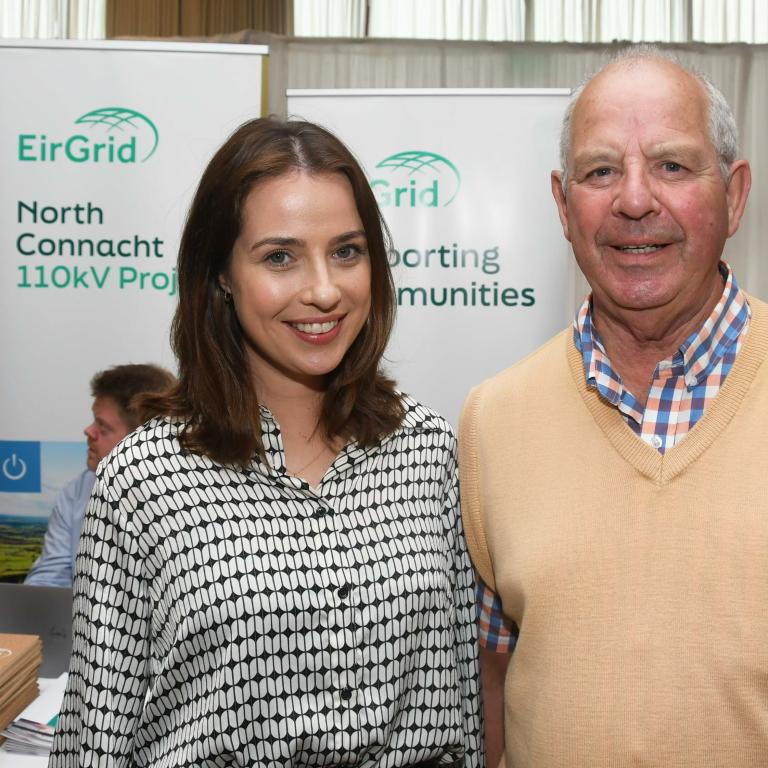 people at EirGrid information day