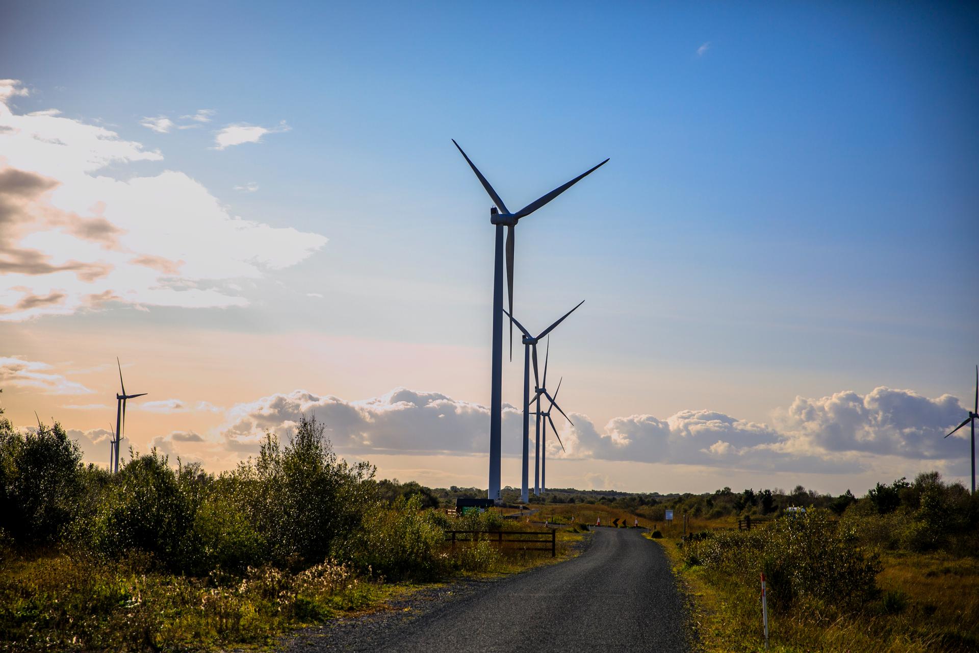 Wind turbine in Ireland