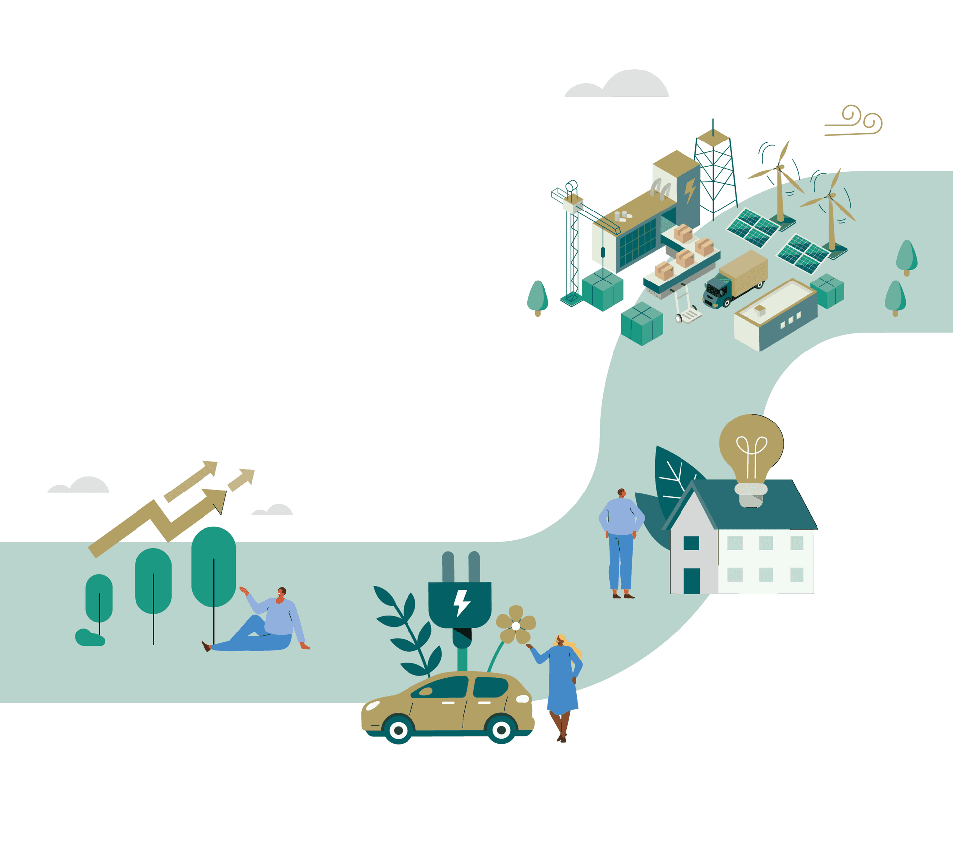 Modern electricity infrastructure