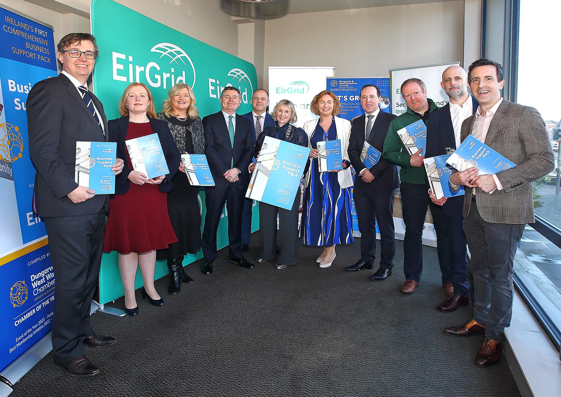 The launch of the Business Support Pack at Dungarvan & West Waterford Chamber 