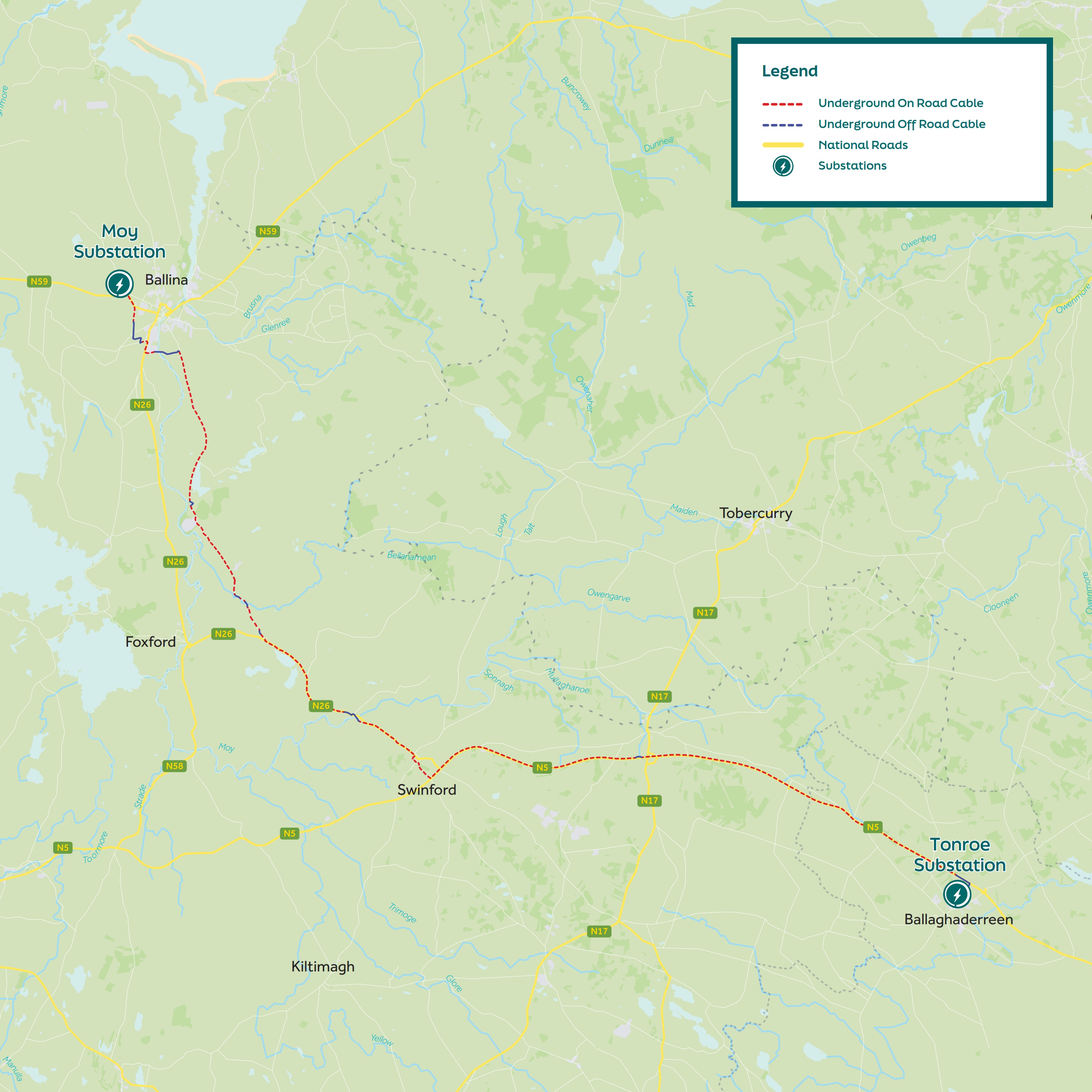 North Connacht project area