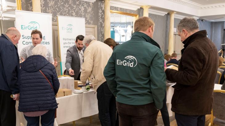 people at EirGrid open day